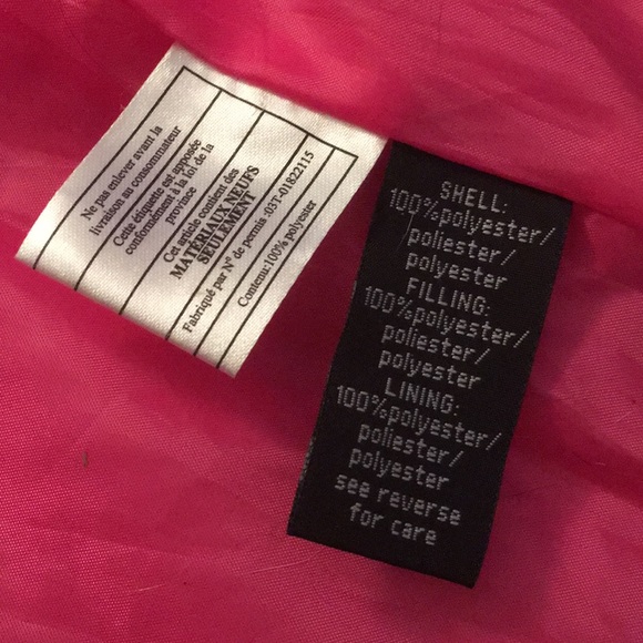 Calvin Klein Jeans poly quilted fur collar vest - Picture 6 of 7